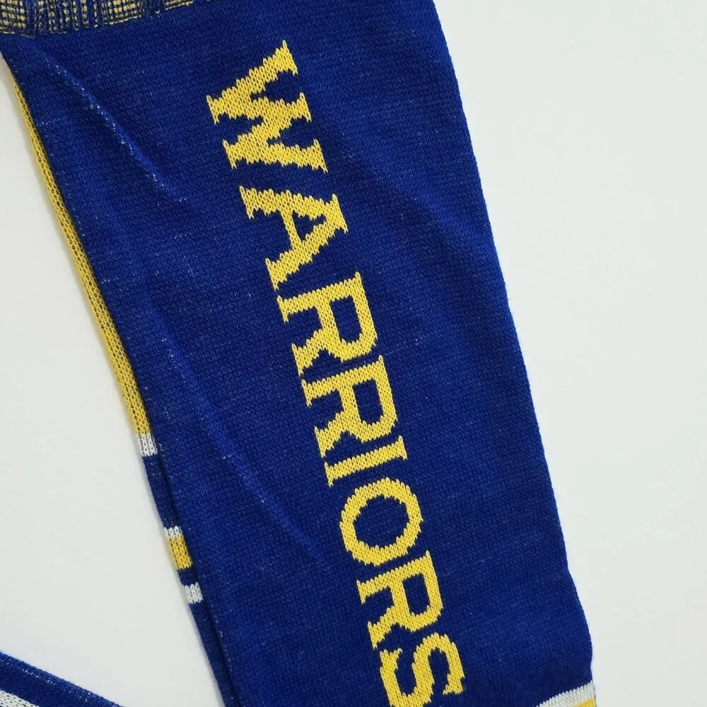 Golden State Warriors Scarf NBA Basketball Winter Soft Forever Collectibles Blue